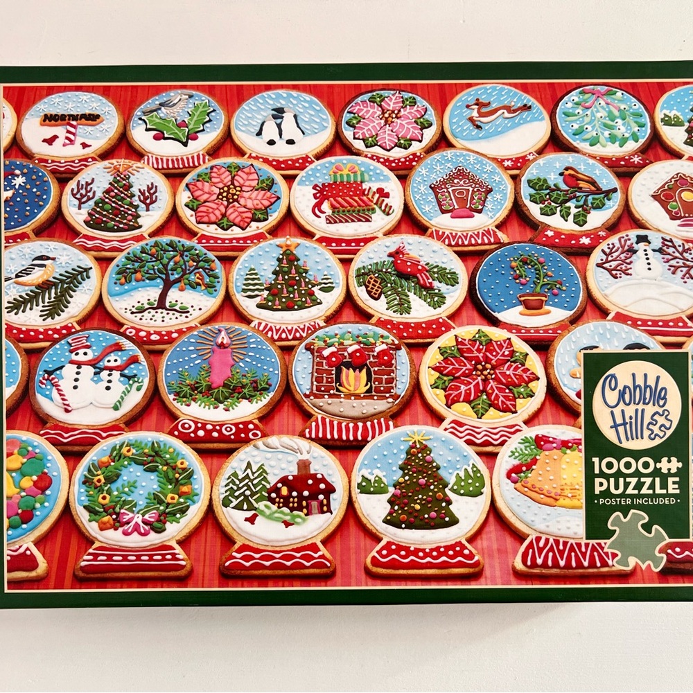 Cobble Hill 1000 Piece Holiday Cookie Puzzle